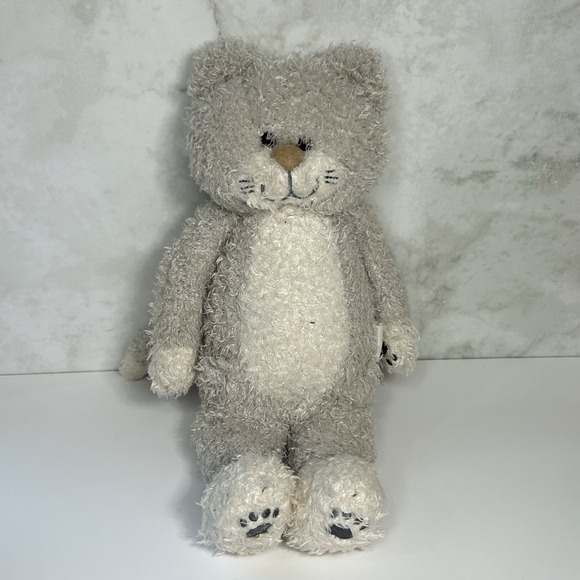 Other - LIV HEART‎ Gray Kitty Cat Plush Soft Toy Japan Stuffed Animal Lovey 12"